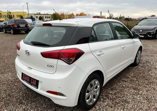 Hyundai i20 cena 33900 przebieg: 168000, rok produkcji 2017 z Goleniów małe 742